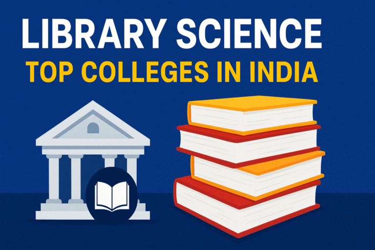 Library science top college in india