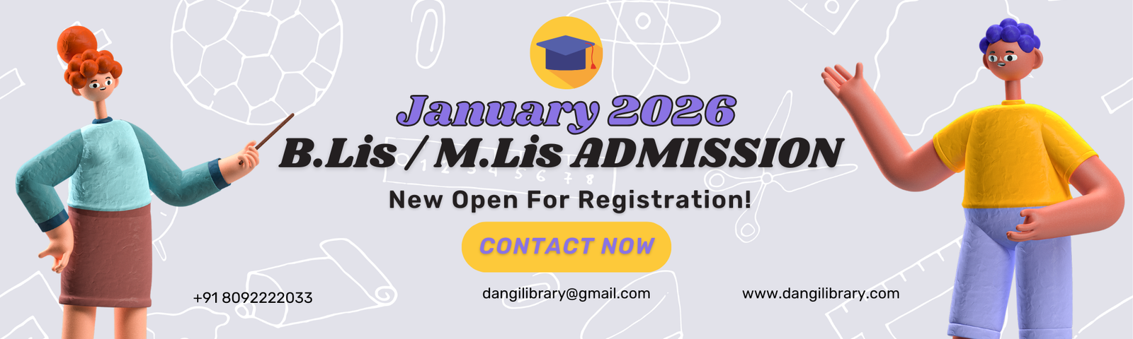 dangilibrary admission