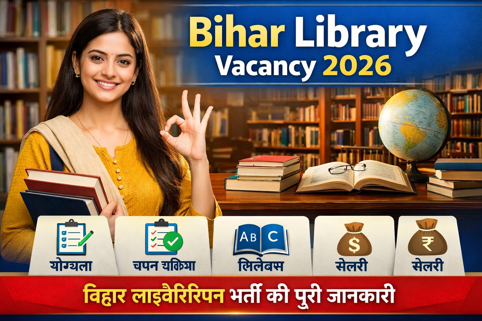 Bihar Library Vacancy