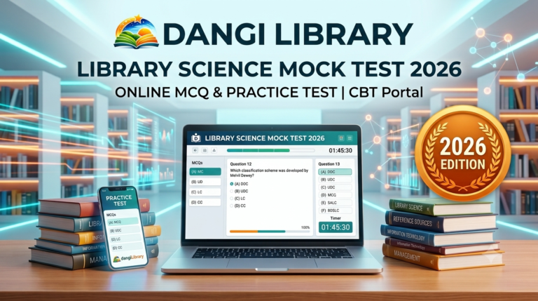 dangilibrary mock test let